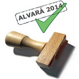 Primeira parcela do Alvará 2014 vence dia 28
